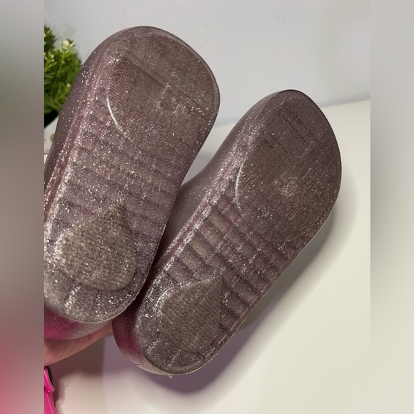 MINI SED SANDALS JELLY shoes girls, glitter Unicorn, SIZE 9 - Picture 8 of 15